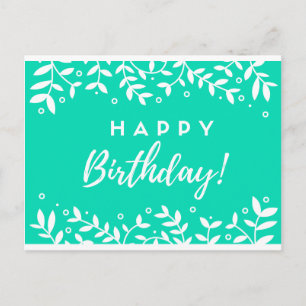 Happy Birthday Postcard