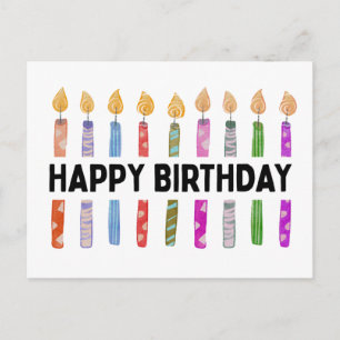HAPPY BIRTHDAY POSTCARD