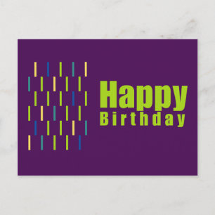 Happy Birthday Postcard