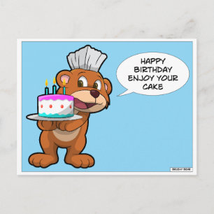 Happy birthday postcard for dentists