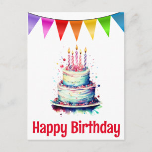 Happy birthday postcards