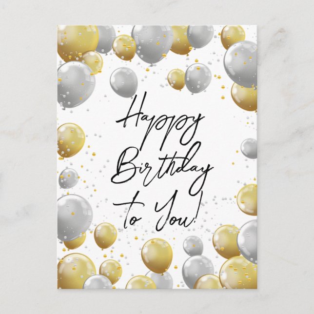 Happy birthday postcards (Front)