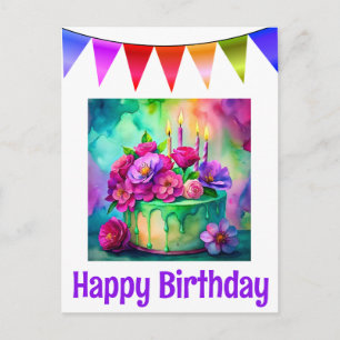 Happy birthday postcards