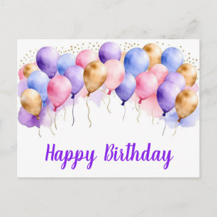 Happy birthday postcards
