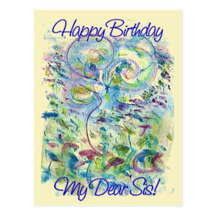 Happy Birthday Dear Sister Gifts on Zazzle CA