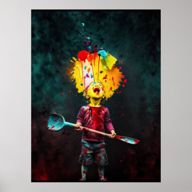 Happy Birthday Poster (Front)