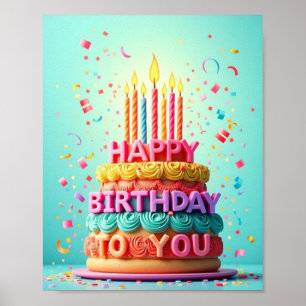 Happy Birthday Poster