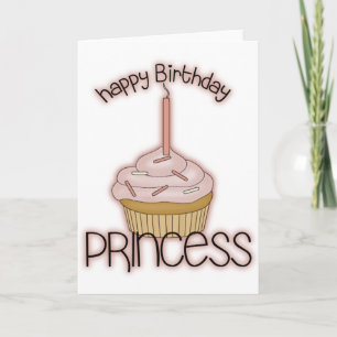Happy Birthday Princess Card