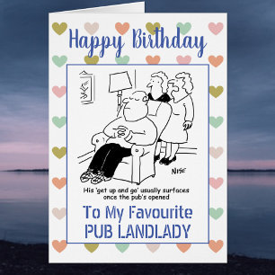Happy Birthday Pub Landlady