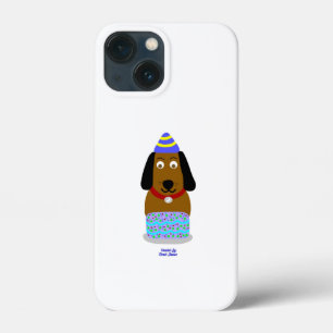 Happy Birthday Pup Apple iPhone Mini 13 Case