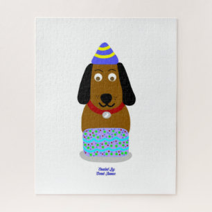 Happy Birthday Pup Puzzle (40.64 cm x 50.8 cm)