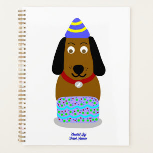 Happy Birthday Pup Standard Planner