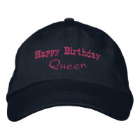 Happy Birthday Queen Printed Lovely Beautiful-Hat