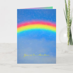Happy Birthday Rainbow Card