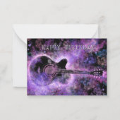 Happy Birthday - Romantic Guitar Music - Magic Card (Back)