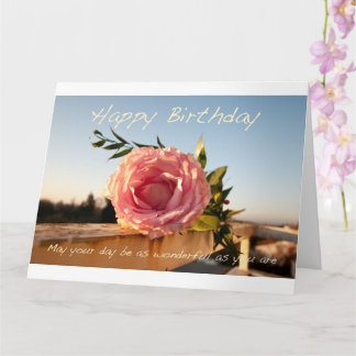 Happy Birthday Rose   Card
