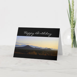 Happy Birthday Santa Fe Hills Card