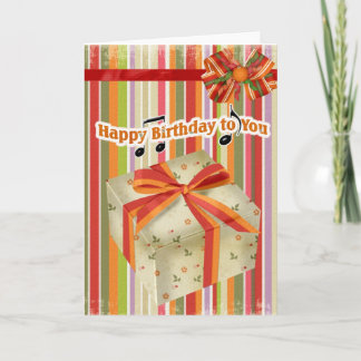 Happy Birthday - Scrapbook Card