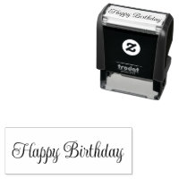Happy Birthday Script Text Template