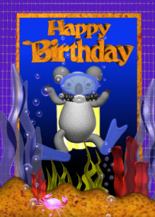 Diver Birthday Gifts On Zazzle Ca