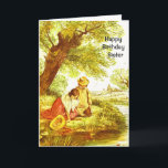 Happy Birthday  Sister Card<br><div class="desc">A Sister's Birthday Card</div>