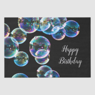 Happy Birthday Soap Bubble Gift  Tissue Paper