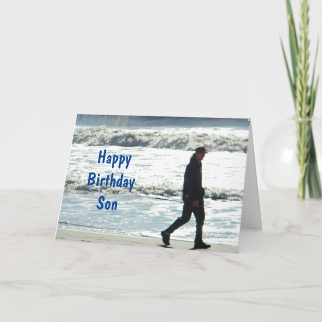 HAPPY BIRTHDAY ***SON*** CARD (Front)