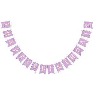 Happy Birthday Spooky One Ghost Moon Boo Halloween Bunting Flags