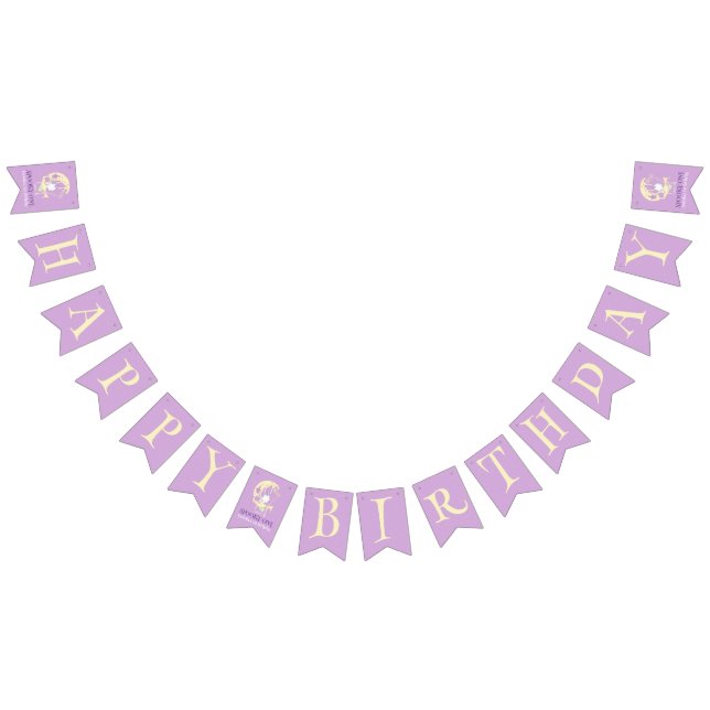 Happy Birthday Spooky One Ghost Moon Boo Halloween Bunting Flags (All)