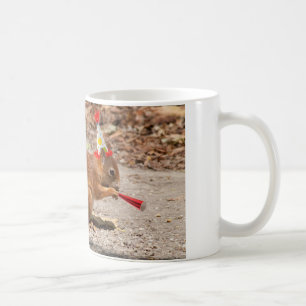 Happy Birthday Squirrel Coffee Mug