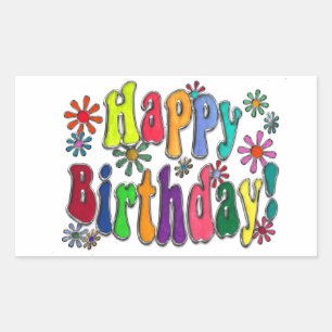 Happy Birthday Sticker
