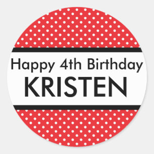 Happy Birthday Sticker