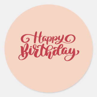 Happy birthday sticker