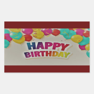 Happy Birthday Sticker