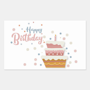 Happy Birthday Sticker