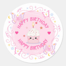 Happy birthday sticker