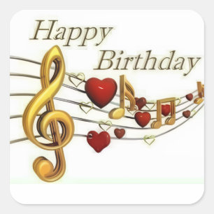 Happy Birthday Sticker