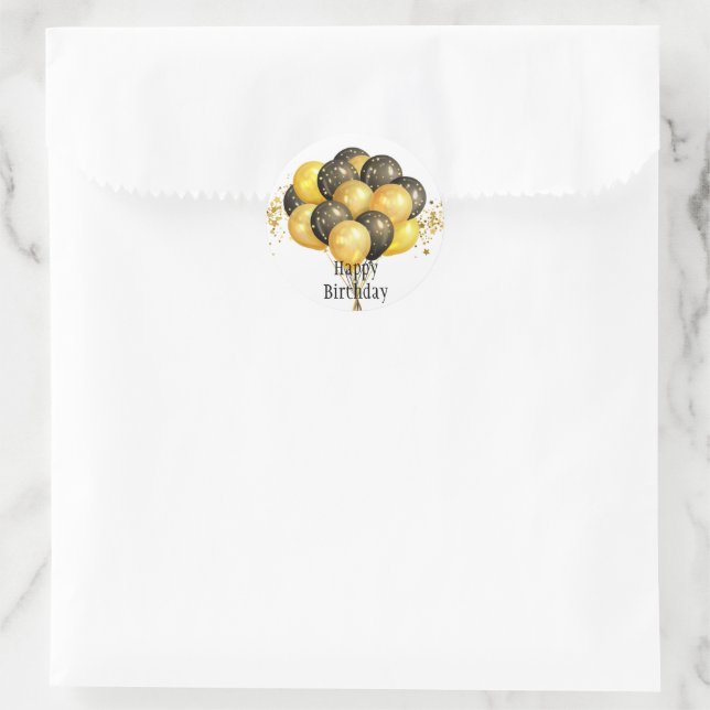 Happy Birthday Stickers (Bag)