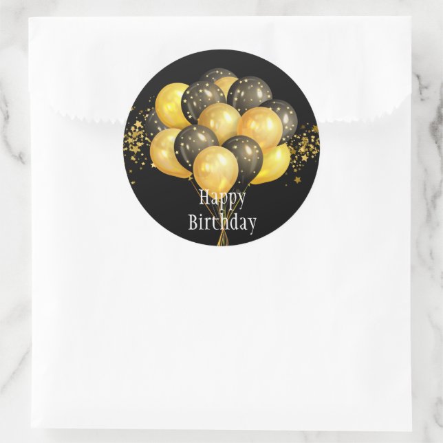 Happy Birthday Stickers (Bag)