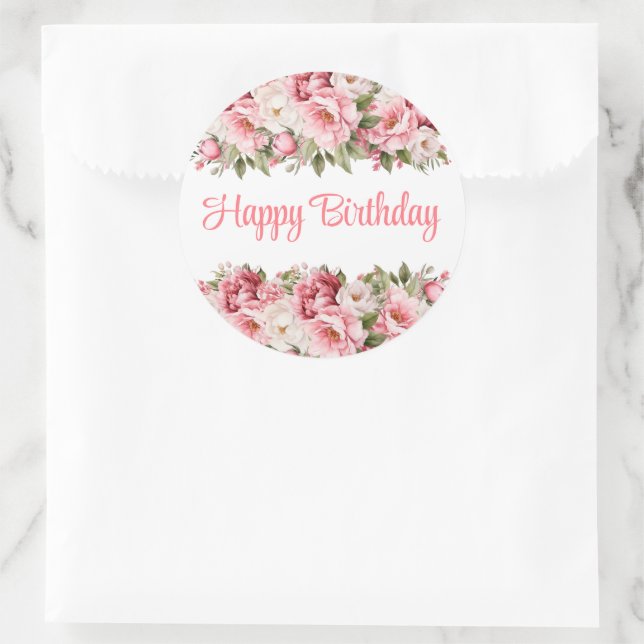 Happy Birthday Stickers (Bag)