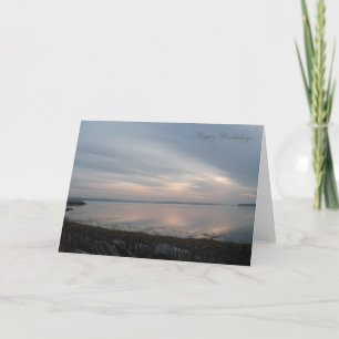 Happy Birthday Sunrise Card