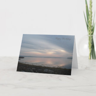 Happy Birthday Sunrise Card