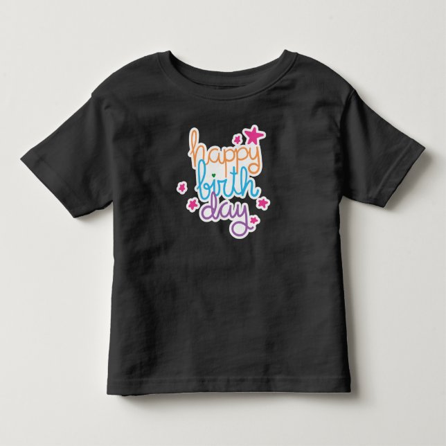 Happy Birthday  T-Shirt (Front)