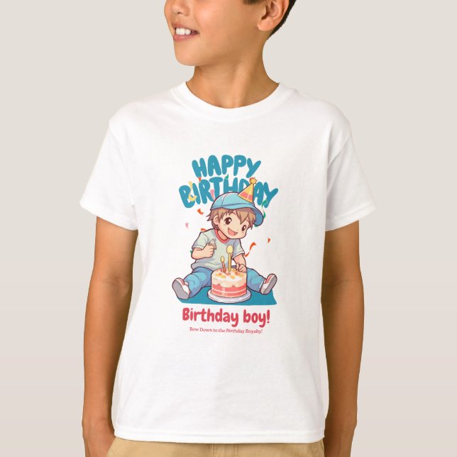  happy birthday T-Shirt design  (Front)