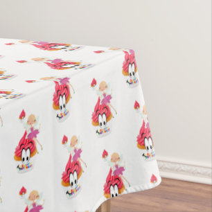 Happy Birthday Tablecloth Fairy Cupcake