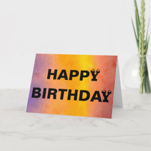 Happy Birthday- those who doesn't tell their age Card