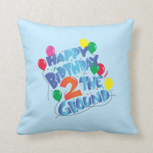 Happy Birthday Throw Pillow
