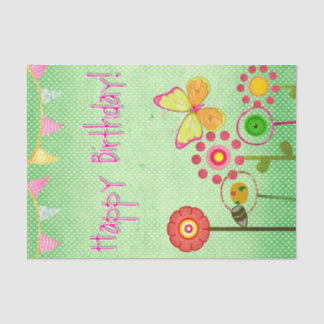 Happy Birthday Tissue Paper