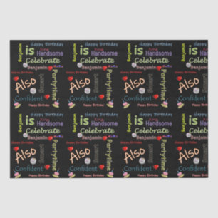 Happy Birthday Tissue Paper Benjamin