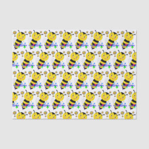 Happy Birthday Tissue Paper Bumblebee